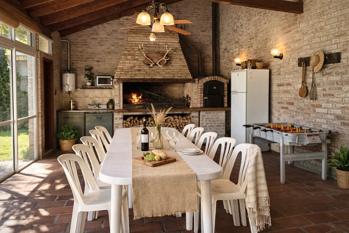 Casa Glicina | Quincho XL + Ideal 2 Familias